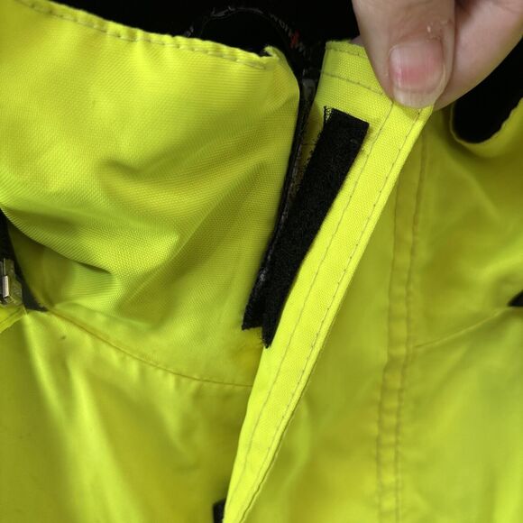 Helly Hansen Jacket M Reflective Collared Nautical Waterproof Jacket Zip Mammoth - Picture 9 of 16
